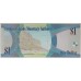 CAYMAN ISLANDS 2014 . ONE 1 DOLLAR BANKNOTE